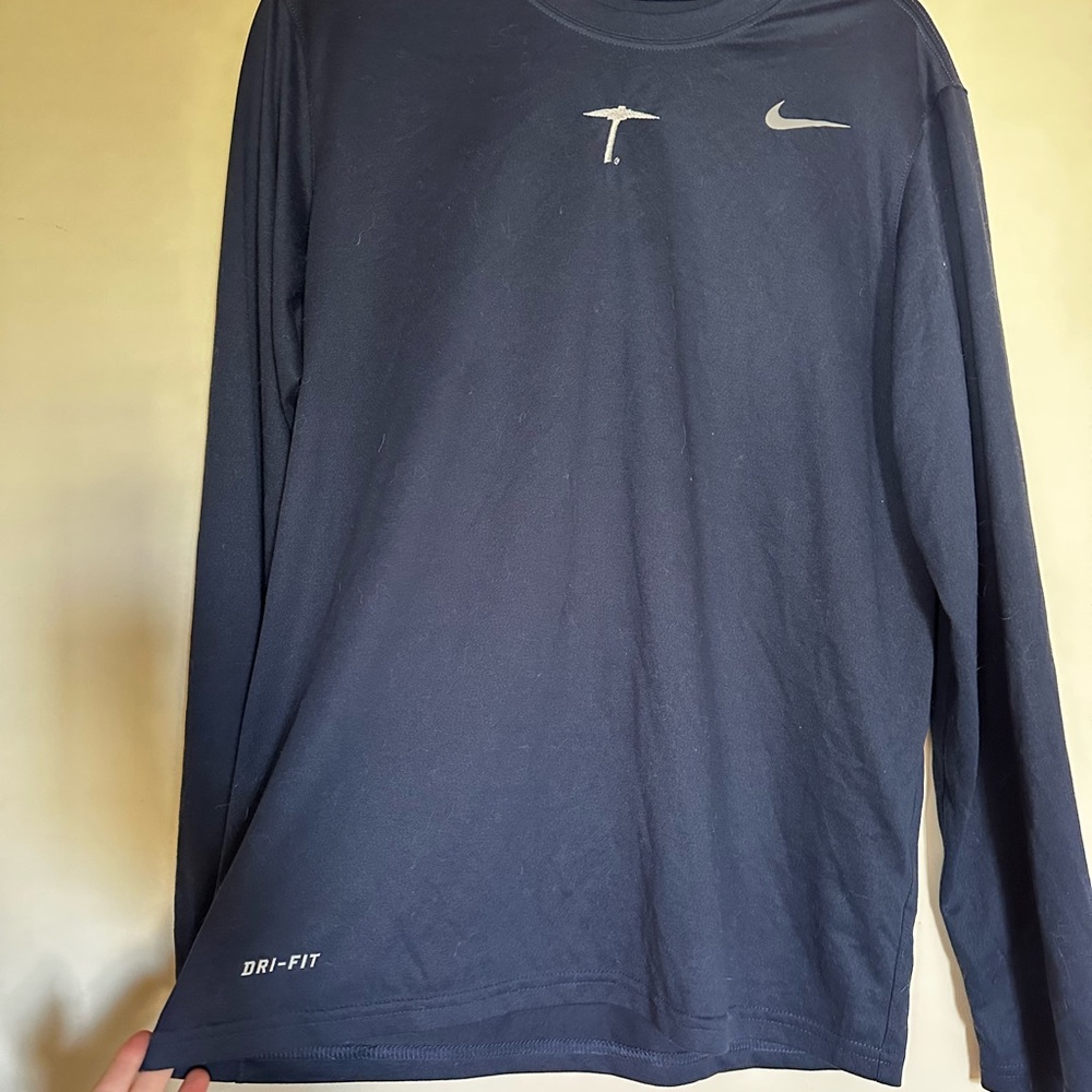 Nike UTEP Men's Navy Long Sleeve Dri-FIT Tee